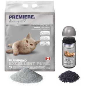 PREMIERE Excellent ohne Duft Klumpstreu 12kg mit Deodorant