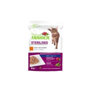 Natural Trainer Adult Sterilised 12x85g Truthahn