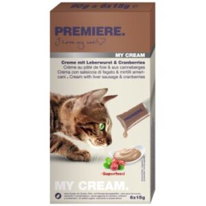 PREMIERE My Cream Leberwurst und Cranberries 66x15 g