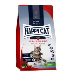 HAPPY CAT Culinary Trockenfutter Katze Adult, Voralpen-Rind 1.3 kg