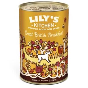 LILY'S KITCHEN Nassfutter für Hunde Adult Hirsch mit Schinken, Bohnen und Kartoffeln 6x400 g