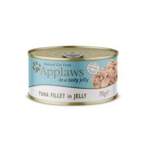 Applaws Nassfutter Katze, Adult, Thunfischfilet in Gelee 24x70 g