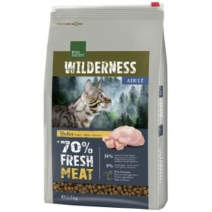 REAL NATURE WILDERNESS Trockenfutter Katze, Adult, Fresh Meat, Huhn 2.5 kg