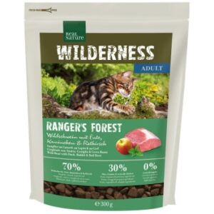 REAL NATURE WILDERNESS Trockenfutter Katze, Adult, Ranger's Forest 300 g
