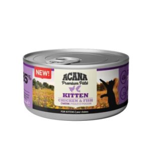 ACANA Premium Pâté Kitten Huhn und Fisch 24x85 g