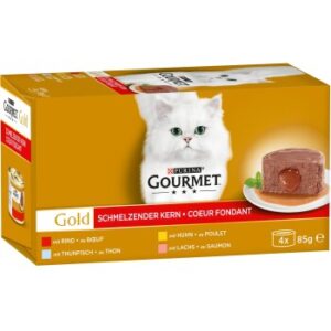 GOURMET Gold schmelzender Kern 8x85g