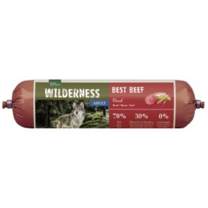 REAL NATURE WILDERNESS Nassfutter Hund, Adult, Rind 6x400 g
