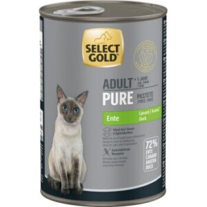 SELECT GOLD Pure Adult Paté Ente 12x400 g