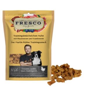 FRESCO M. Rütter Trainingsknöchelchen 2x150g Huhn mit Blau- und Kranbeeren 150 g