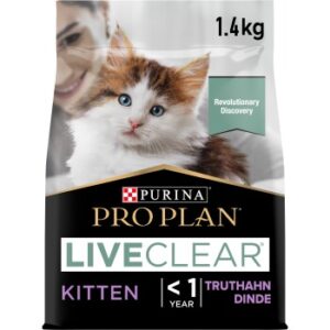 PRO PLAN Liveclear Kitten Truthahn 1.4 kg