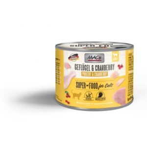 MAC's Nassfutter Katze Adult Geflügel und Cranberry 12x200 g