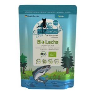 Catz finefood Nassfutter Katze Bio Adult No. 513 Lachs 12x85 g