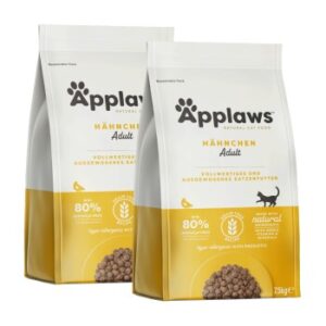 Applaws Trockenfutter Katze Adult Huhn 2x2 kg