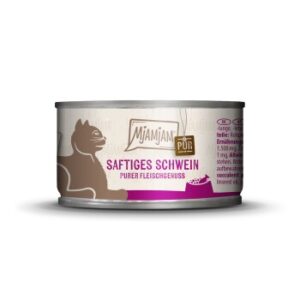 MjAMjAM Nassfutter Katze Adult, Purer Fleischgenuss 6x100 g