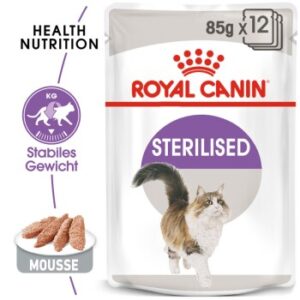 ROYAL CANIN Sterilised Adult in Mousse 12x85 g