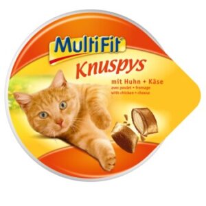 MultiFit Knuspys 7x60g Huhn und Käse