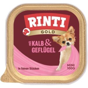 RINTI Gold Mini Kalb und Geflügel 16x100 g