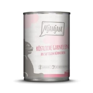 MjAMjAM Nassfutter Katze Adult 6x400 g Garnelen und Huhn