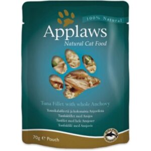 Applaws Nassfutter Katze Adult Thunfisch und Sardellen 12x70 g