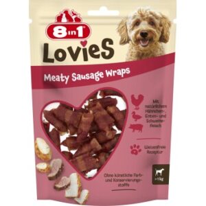 8in1 Meaty Sausage Wraps 80g