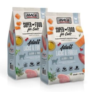 MAC's Cat Adult Trockenfutter Lachs & Forelle 2x1.5 kg