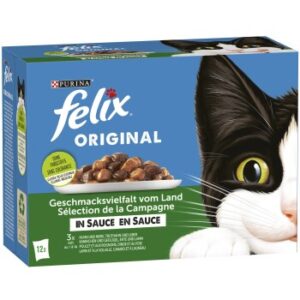 Felix Original Geschmacksvielfalt vom Land 12x85g in Sauce