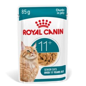 ROYAL CANIN Nassfutter Katze, Senior Ageing 11+, Gelee 12x85 g