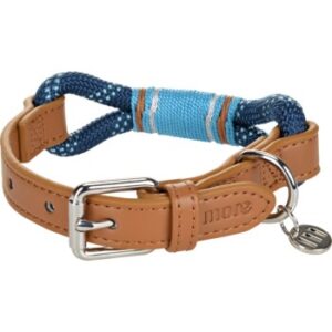 more Lifestyle Tau-Halsband blau L