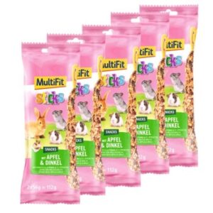 MultiFit Sticks 5x2 Sticks mit Apfel und Dinkel