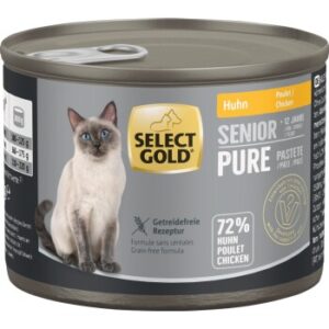 SELECT GOLD Pure Senior Paté Huhn Huhn 6x200 g