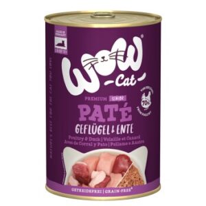 WOW Cat Senior 6x400 g Ente und Geflügel