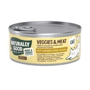 Naturally Good Veggies & Meat 12x100g Linsen und Huhn