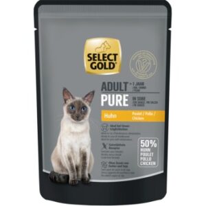 SELECT GOLD Adult Pure in Soße Huhn 12x85 g