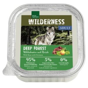 REAL NATURE WILDERNESS Adult Wildschwein mit Hirsch 16x100 g
