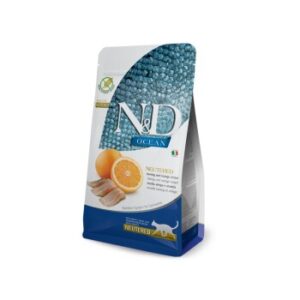 N&D Farmina Ocean Adult für kastrierte Katzen 2x5 kg