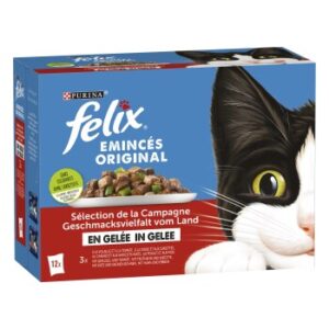 Felix Original Geschmacksvielfalt vom Land 12x85g in Gelee