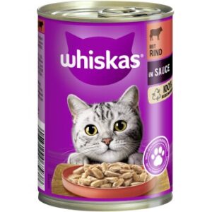 Whiskas Adult 1+ Sauce 12x400g Rind