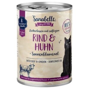 Sanabelle 6x400g Rind und Huhn
