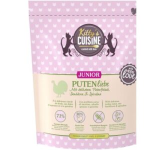 Kitty's Cuisine Trockenfutter Katze Junior Putenliebe 300 g