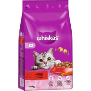 Whiskas 1+ Adult Rind 3.8 kg