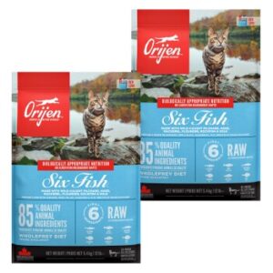 Orijen Six Fish Cat 2x5.4 kg
