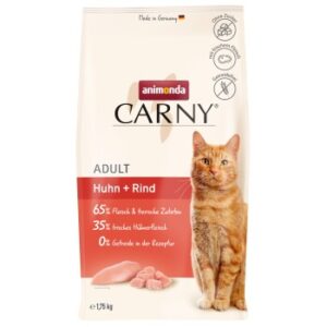 animonda Carny Trockenfutter Katze Adult Huhn und Rind 1.75 kg
