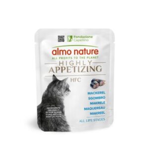 Almo nature Nassfutter Katze HFC Highly Appetizing 24 x 50 g Makrele