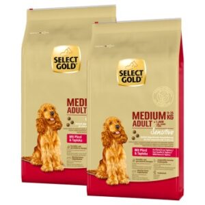 SELECT GOLD Sensitive Adult Medium Pferd und Tapioka 2x12 kg
