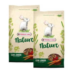 Versele-Laga Nature Cuni Junior für Kaninchen 2x2.3 kg