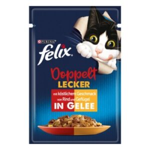 Felix Doppelt Lecker Rind und Geflügel 104x85 g