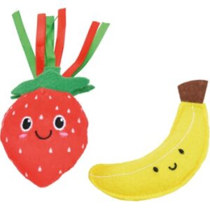 FIT+FUN Spielzeug-Set Erdbeere + Banane