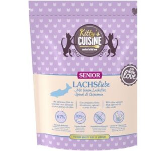 Kitty's Cuisine Trockenfutter Katze Senior Lachsliebe 300 g