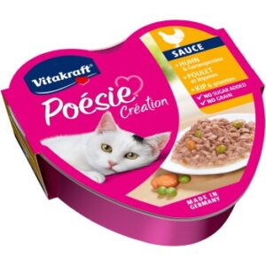Vitakraft Poésie®Création Huhn und Gartengemüse 15x85 g