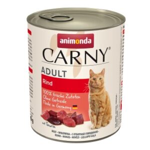 animonda Carny Nassfutter Katze Adult Rind 12x800 g